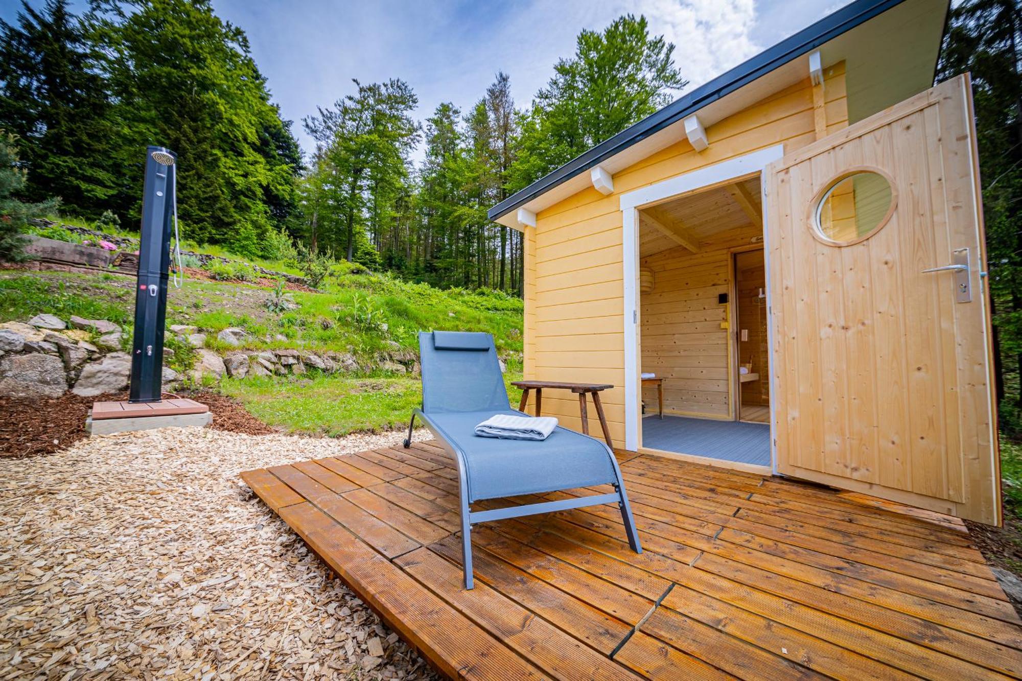 Sonnenhaeusle - Natur. Fernblick. Panorama-Sauna. Sasbachwalden Bagian luar foto