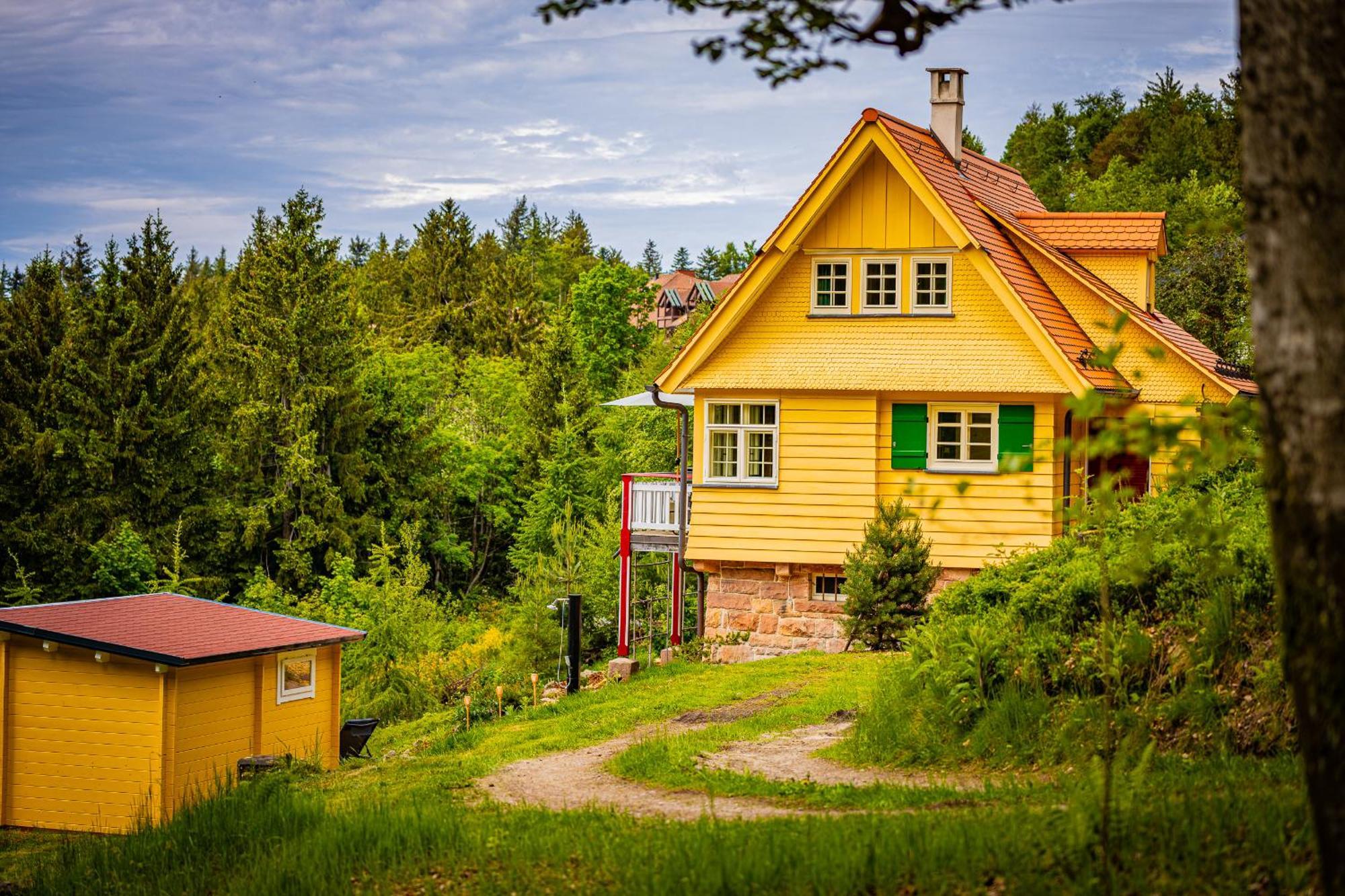Sonnenhaeusle - Natur. Fernblick. Panorama-Sauna. Sasbachwalden Bagian luar foto