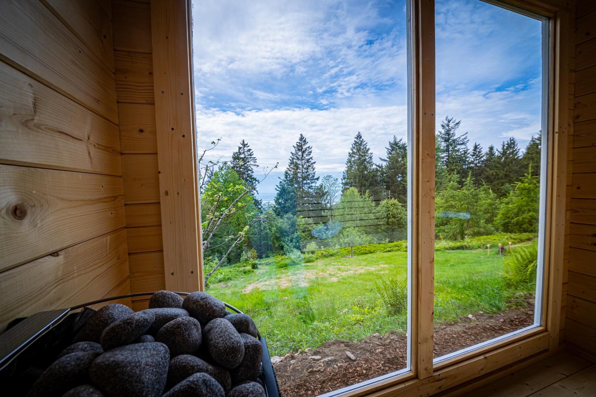Sonnenhaeusle - Natur. Fernblick. Panorama-Sauna. Sasbachwalden Bagian luar foto